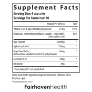 Alternative view of OvaBoost for Egg Quality - 120 capsules