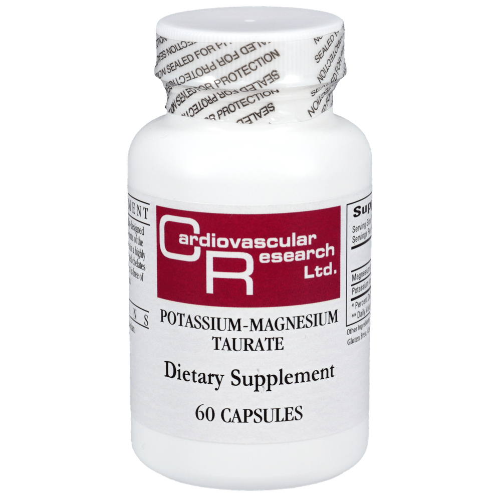 Potassium-Magnesium Taurate (Mg 45 mg/K 99 mg) - 60 capsules