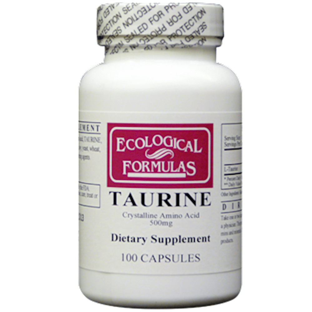 Taurine (500mg) - 100 capsules