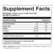 PectaSol-C Modified Citrus Pectin Chewable Tablets - Tangerine Flavor - 120 chewables - Image 2