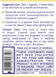 Colostrum-IgG - capsules  90 caps - Image 3
