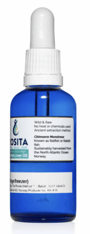 Rosita Extra Virgin Ratfish Liver Oil - 50ml - Image 2