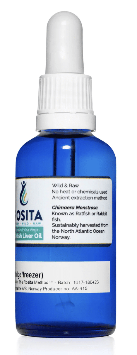 Rosita Extra Virgin Ratfish Liver Oil - 50ml - Image 2