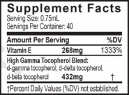 Alternative view of Unique E Tocopherols Oil - 1 ounce