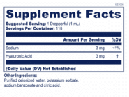 Alternative view of Hyaluronic Acid - 4oz
