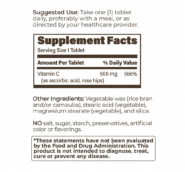 Sustained Release ENDUR-C® Vitamin C with Rose Hips 500mg - 90 tablets - Image 2
