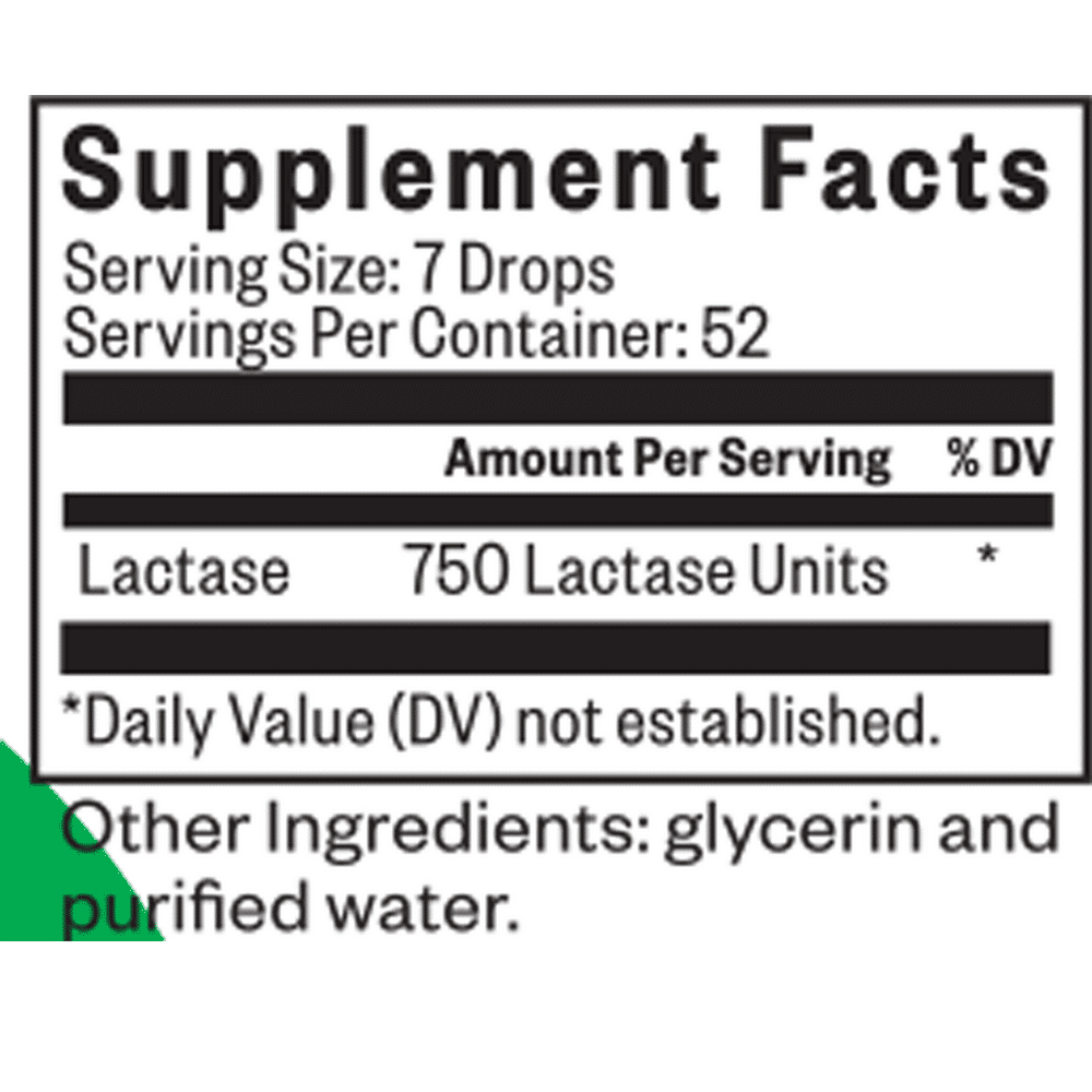 Lactase Drops 52 Servings - Image 2