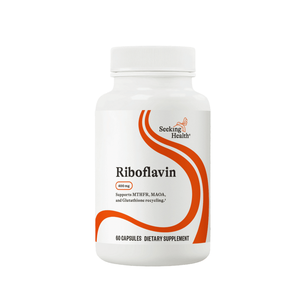 Riboflavin 400mg - 60 Capsules