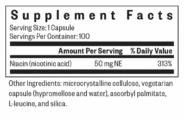 Alternative view of NIACIN - 100 CAPSULES