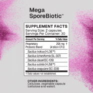 Alternative view of MegaSporeBiotic - 60 capsules