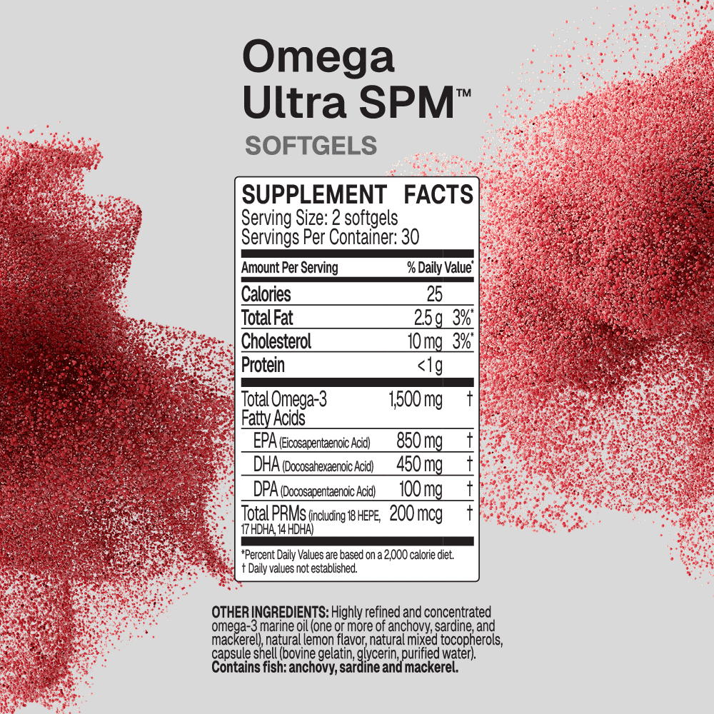 Omega Ultra SPM - 60 softgels - Image 2