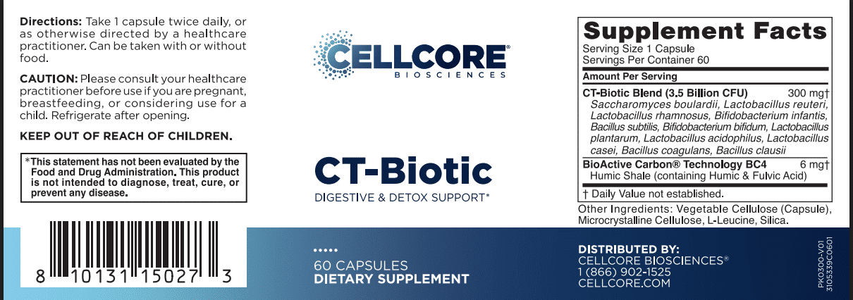 CT-Biotic - 60 capsules - Image 4
