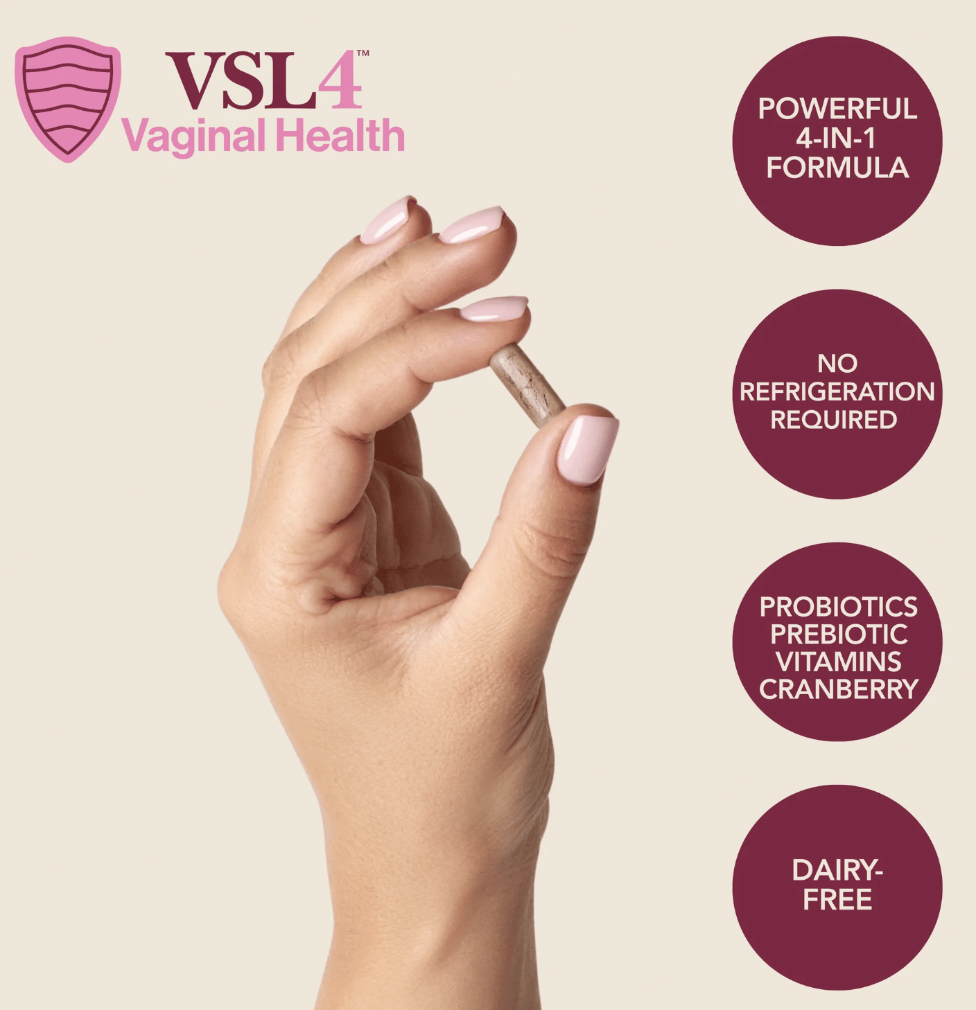 VSL4 Vaginal Health - 30 capsules - Image 3