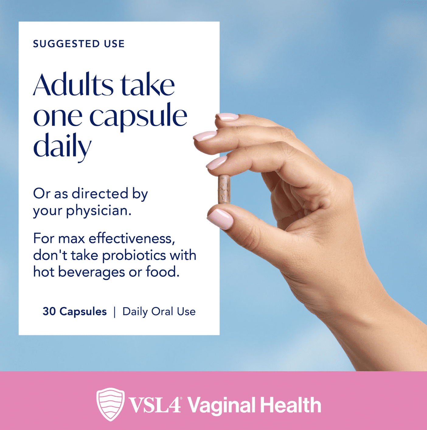 VSL4 Vaginal Health - 30 capsules - Image 4